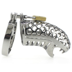 Generique Cage de chasteté Snake Head 7.5 x 3.2 cm